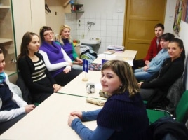 Doučovatelé na evaluační schůzce – 2. 2. 2011