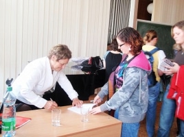 Beseda s p. Erikou Bezdíčkovou – 11. 5. 2010